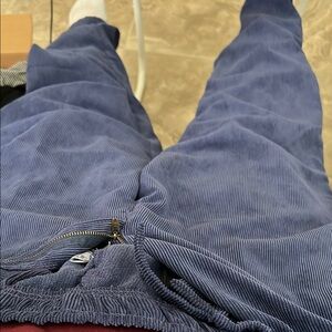 Blue Corduroy Pants